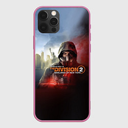 Чехол для iPhone 12 Pro Max The Division 2, цвет: 3D-малиновый