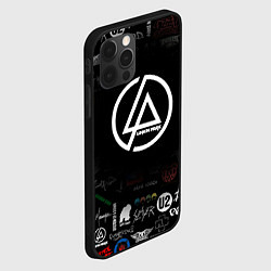 Чехол для iPhone 12 Pro Max LINKIN PARK, цвет: 3D-черный — фото 2