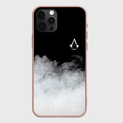 Чехол для iPhone 12 Pro Max Assassin??s Creed, цвет: 3D-светло-розовый