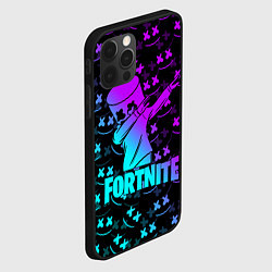 Чехол для iPhone 12 Pro Max FORTNITE X MARSHMELLO, цвет: 3D-черный — фото 2