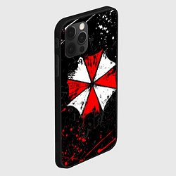 Чехол для iPhone 12 Pro Max RESIDENT EVIL UMBRELLA, цвет: 3D-черный — фото 2