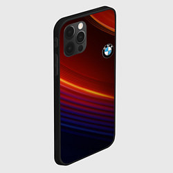 Чехол для iPhone 12 Pro Max BMW, цвет: 3D-черный — фото 2