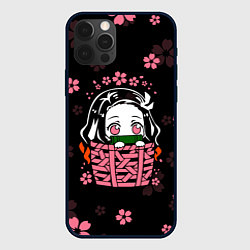 Чехол для iPhone 12 Pro Max KIMETSU NO YAIBA, цвет: 3D-черный