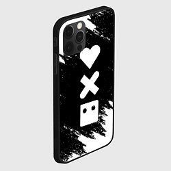 Чехол для iPhone 12 Pro Max LOVE DEATH ROBOTS LDR, цвет: 3D-черный — фото 2