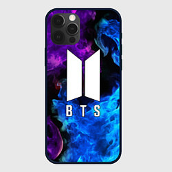 Чехол для iPhone 12 Pro Max BTS, цвет: 3D-черный