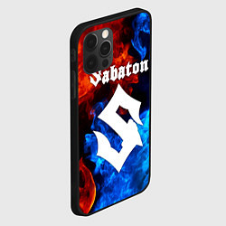 Чехол для iPhone 12 Pro Max SABATON, цвет: 3D-черный — фото 2