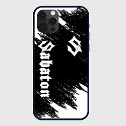 Чехол для iPhone 12 Pro Max SABATON, цвет: 3D-черный