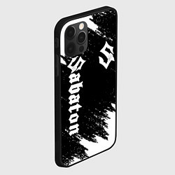 Чехол для iPhone 12 Pro Max SABATON, цвет: 3D-черный — фото 2
