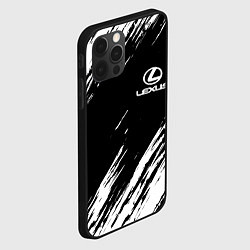 Чехол для iPhone 12 Pro Max LEXUS, цвет: 3D-черный — фото 2