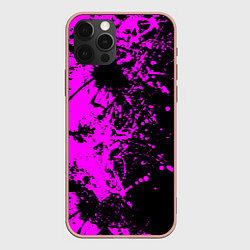 Чехол для iPhone 12 Pro Max Чёрная магия, цвет: 3D-светло-розовый