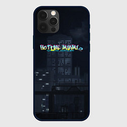 Чехол для iPhone 12 Pro Max HOTLINE MIAMI, цвет: 3D-черный