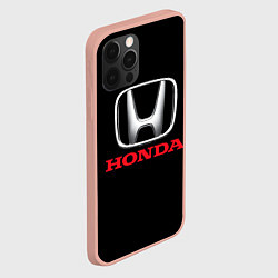 Чехол для iPhone 12 Pro Max HONDA, цвет: 3D-светло-розовый — фото 2