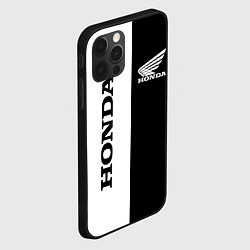 Чехол для iPhone 12 Pro Max HONDA, цвет: 3D-черный — фото 2