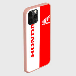 Чехол для iPhone 12 Pro Max HONDA, цвет: 3D-светло-розовый — фото 2