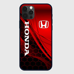 Чехол для iPhone 12 Pro Max HONDA, цвет: 3D-черный