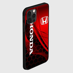 Чехол для iPhone 12 Pro Max HONDA, цвет: 3D-черный — фото 2