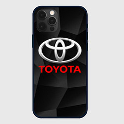 Чехол для iPhone 12 Pro Max TOYOTA, цвет: 3D-черный