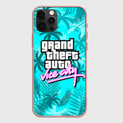 Чехол для iPhone 12 Pro Max GTA VICE CITY, цвет: 3D-светло-розовый
