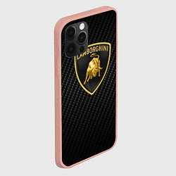 Чехол для iPhone 12 Pro Max Lamborghini Z, цвет: 3D-светло-розовый — фото 2