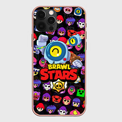 Чехол для iPhone 12 Pro Max BRAWL STARS NANI, цвет: 3D-светло-розовый