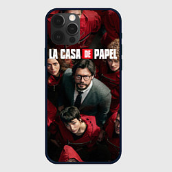 Чехол для iPhone 12 Pro Max La Casa de Papel Z, цвет: 3D-черный