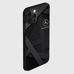 Чехол для iPhone 12 Pro Max MERCEDES, цвет: 3D-черный — фото 2