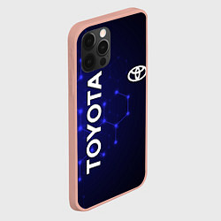 Чехол для iPhone 12 Pro Max TOYOTA, цвет: 3D-светло-розовый — фото 2