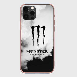 Чехол для iPhone 12 Pro Max MONSTER ENERGY, цвет: 3D-светло-розовый