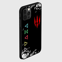 Чехол для iPhone 12 Pro Max THE WITCHER, цвет: 3D-черный — фото 2