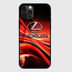 Чехол для iPhone 12 Pro Max LEXUS, цвет: 3D-черный