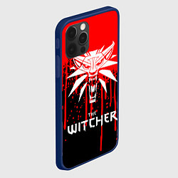 Чехол для iPhone 12 Pro Max The Witcher, цвет: 3D-тёмно-синий — фото 2
