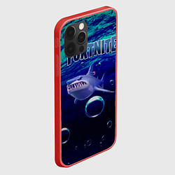 Чехол для iPhone 12 Pro Max Loot Shark Fortnite, цвет: 3D-красный — фото 2