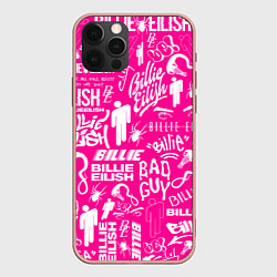Чехол для iPhone 12 Pro Max BILLIE EILISH БИЛЛИ АЙЛИШ, цвет: 3D-светло-розовый