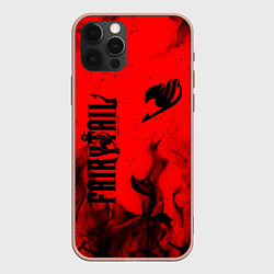 Чехол для iPhone 12 Pro Max FAIRY TAIL ХВОСТ ФЕИ, цвет: 3D-светло-розовый