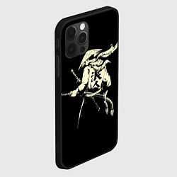 Чехол для iPhone 12 Pro Max Самурай Z, цвет: 3D-черный — фото 2