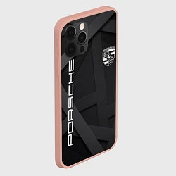 Чехол для iPhone 12 Pro Max PORSCHE, цвет: 3D-светло-розовый — фото 2