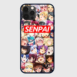 Чехол для iPhone 12 Pro Max SENPAI СЕНПАЙ, цвет: 3D-черный