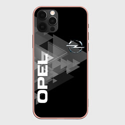 Чехол для iPhone 12 Pro Max OPEL, цвет: 3D-светло-розовый