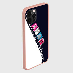 Чехол для iPhone 12 Pro Max Краш, цвет: 3D-светло-розовый — фото 2