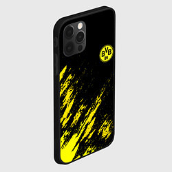 Чехол для iPhone 12 Pro Max BORUSSIA, цвет: 3D-черный — фото 2