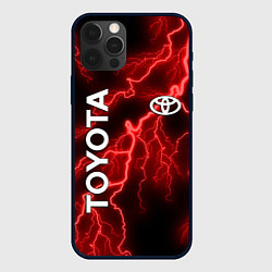 Чехол для iPhone 12 Pro Max TOYOTA, цвет: 3D-черный