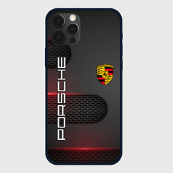 Чехол для iPhone 12 Pro Max PORSCHE, цвет: 3D-черный