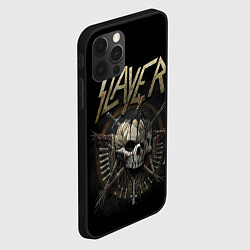 Чехол для iPhone 12 Pro Max Slayer, цвет: 3D-черный — фото 2