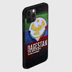 Чехол для iPhone 12 Pro Max Дагестан - Кавказ Сила, цвет: 3D-черный — фото 2