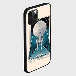 Чехол для iPhone 12 Pro Max Star Trek, цвет: 3D-черный — фото 2