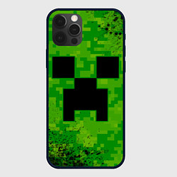 Чехол для iPhone 12 Pro Max MINECRAFT МАЙНКРАФТ, цвет: 3D-черный