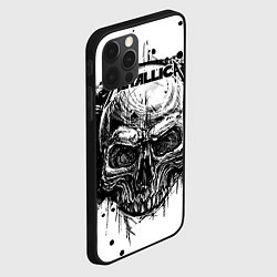 Чехол для iPhone 12 Pro Max Metallica, цвет: 3D-черный — фото 2