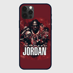 Чехол для iPhone 12 Pro Max MICHAEL JORDAN, цвет: 3D-черный