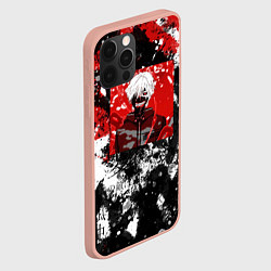 Чехол для iPhone 12 Pro Max Кен канеки, цвет: 3D-светло-розовый — фото 2
