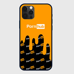 Чехол для iPhone 12 Pro Max Porn Hub, цвет: 3D-черный